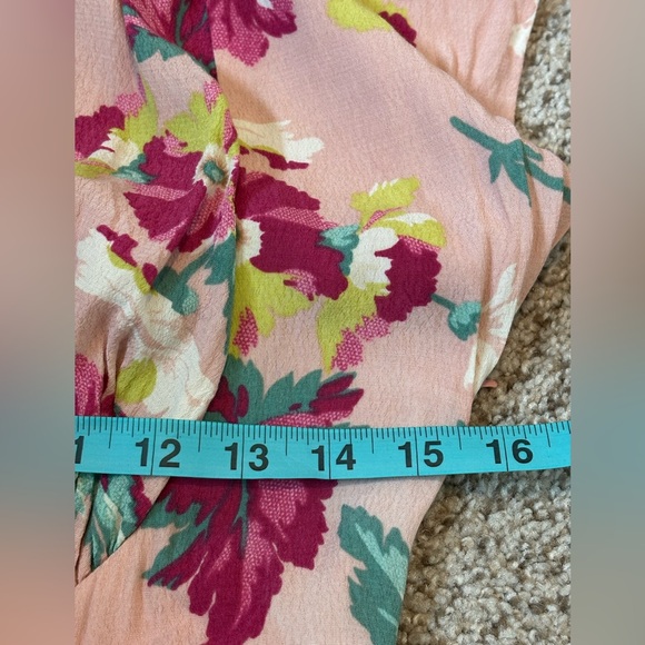 Emily & Fin Pink Floral Dress Size M | feminine | floral | spring | wedding - Picture 7 of 10
